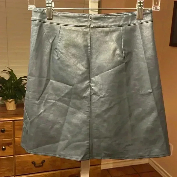 Thank you size small blue mini skirt - Picture 2 of 4